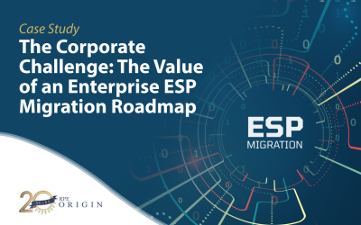 The Corporate Challenge: The Value of an Enterprise ESP Migration Roadmap