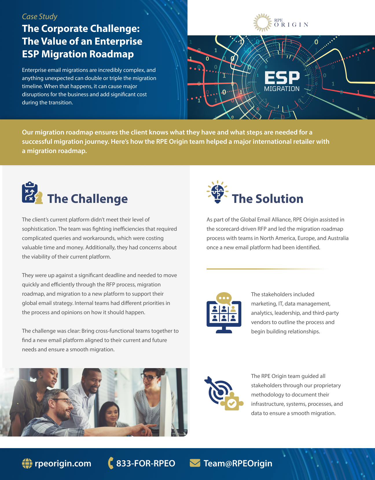 The Corporate Challenge: The Value of an Enterprise ESP Migration Roadmap