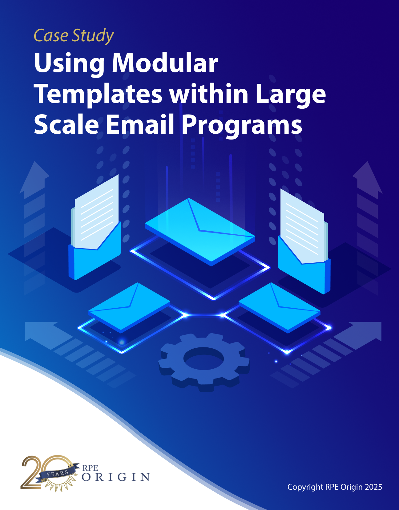 Using modular templates within large scale email programs.